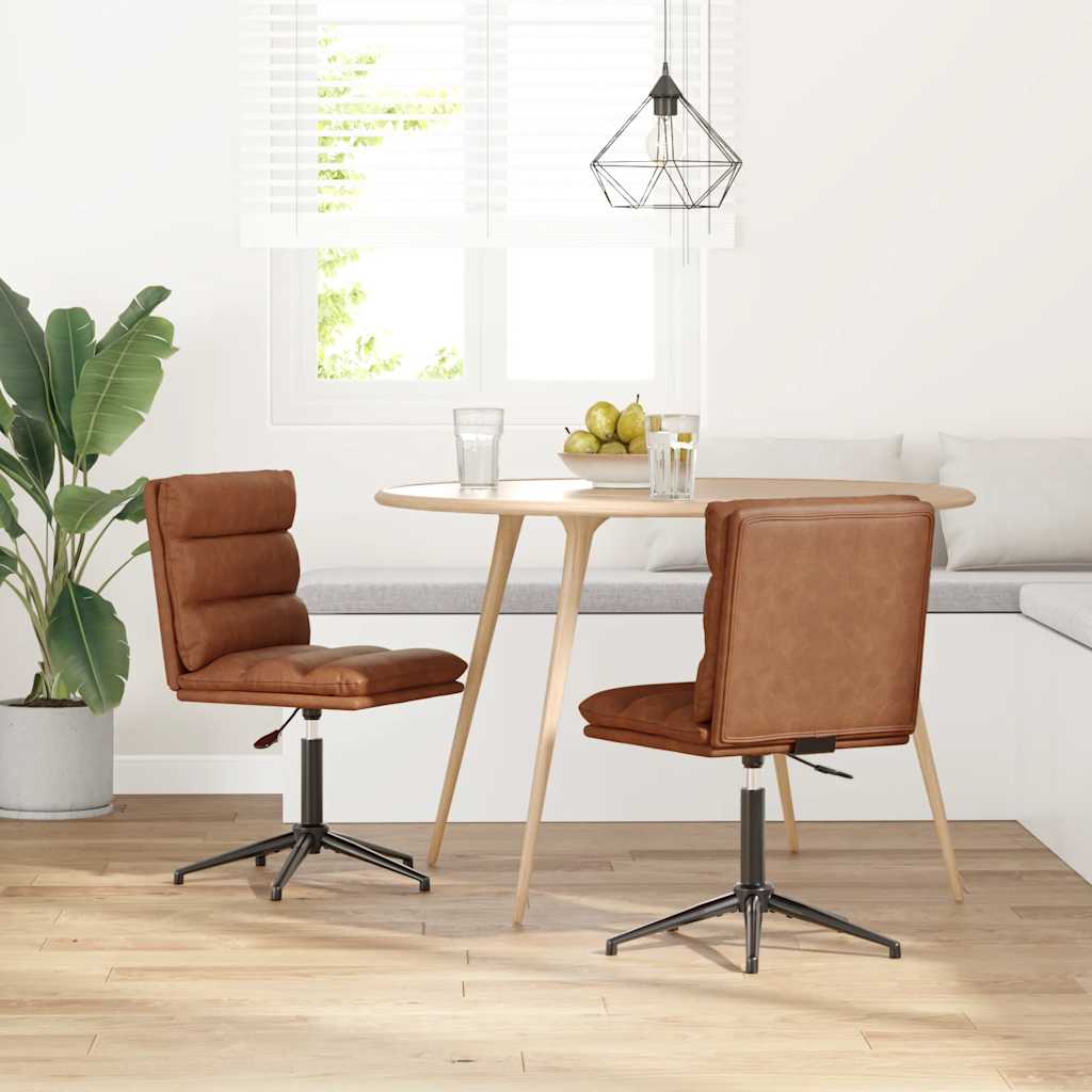 Lot De 2 Chaises Design Modernes - Velours Marron - 80 Cm Hauteur - ML DESIGN