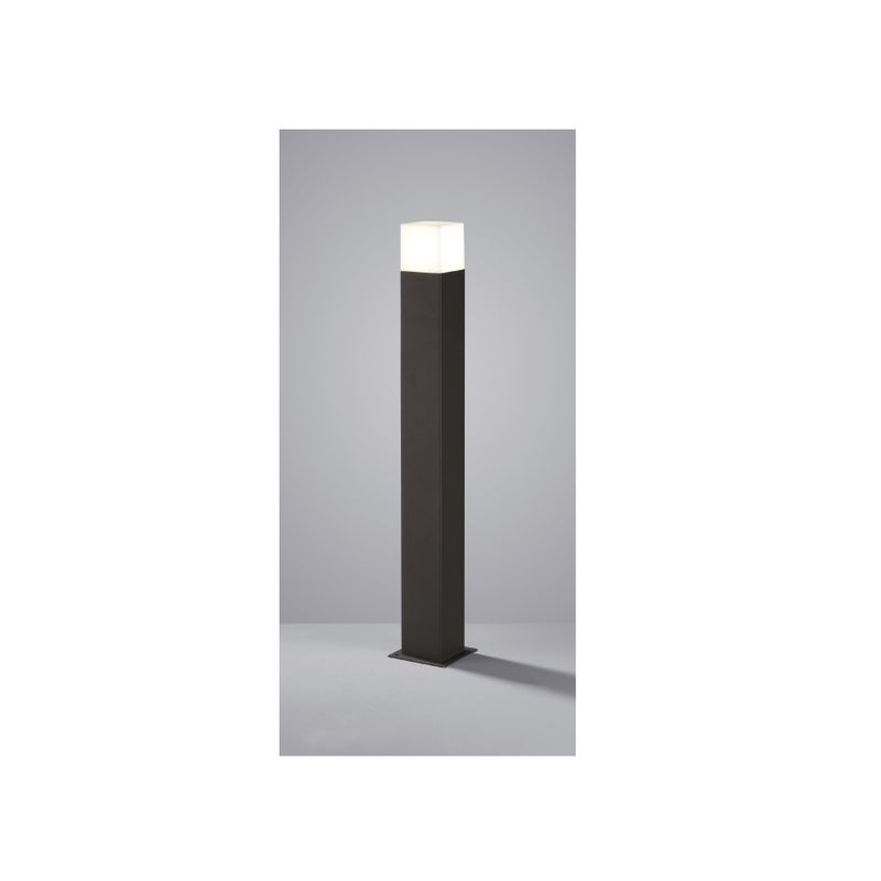 Lampa ogrodowa stojąca Hudson antracytowa 1xE14x11W IP44 wym: 80 x 8,5 x 8,5 cm aluminium Trio