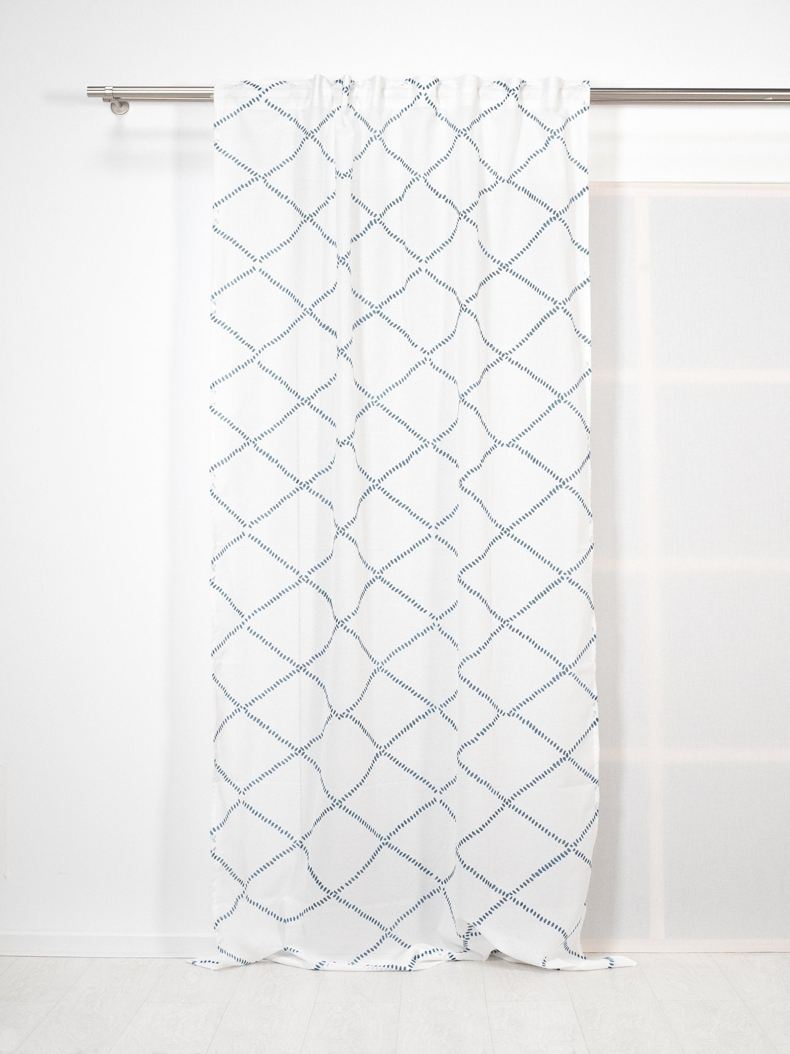 Visillo translúcido Honey Azul - 140x260 | Leroy Merlin