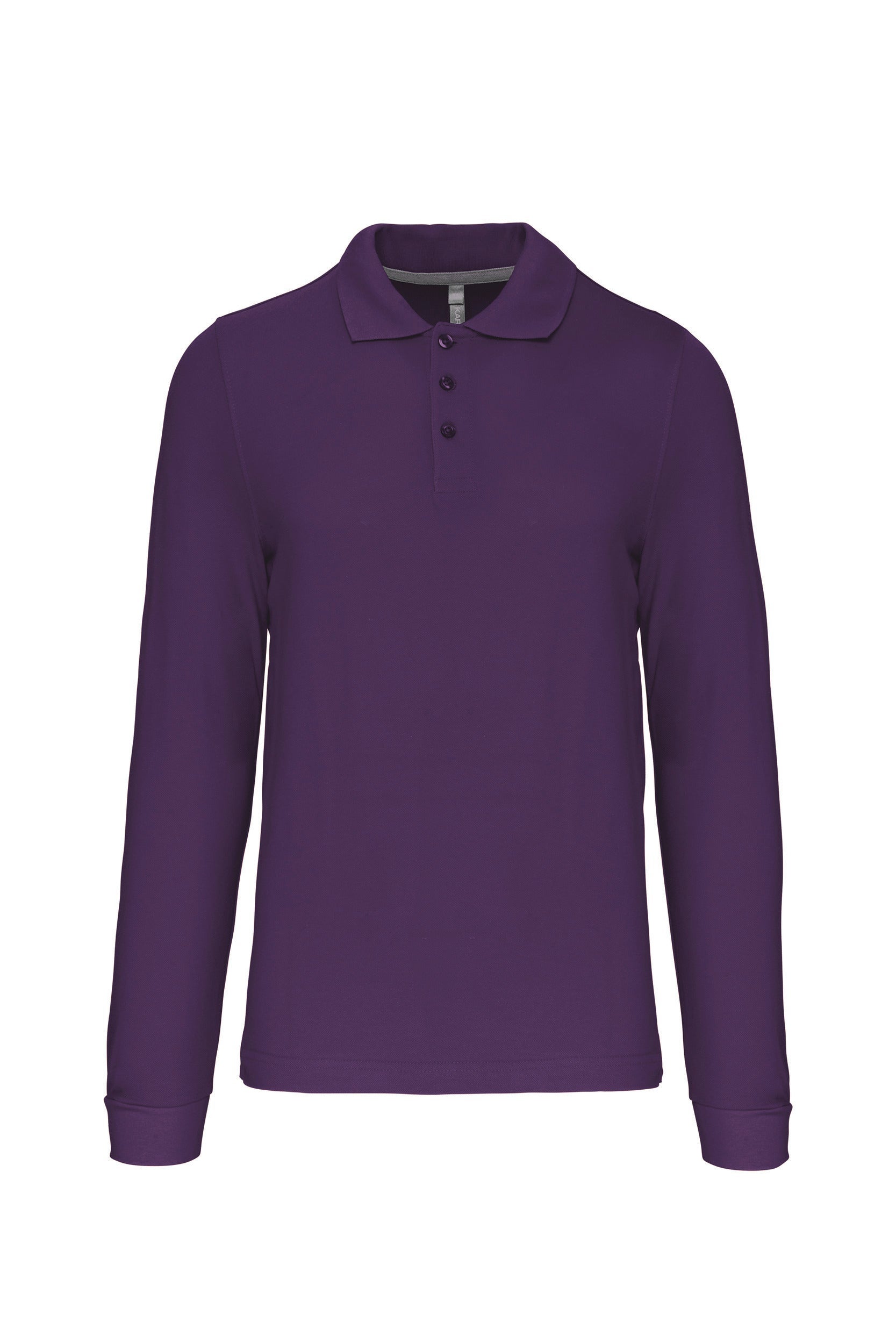 Polo de travail manches longues Kariban 100% coton Noir M - 2
