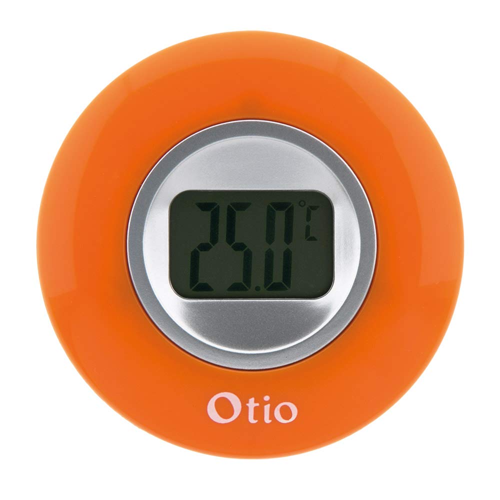 Thermomètre intérieur LCD - Orange - Otio - 2
