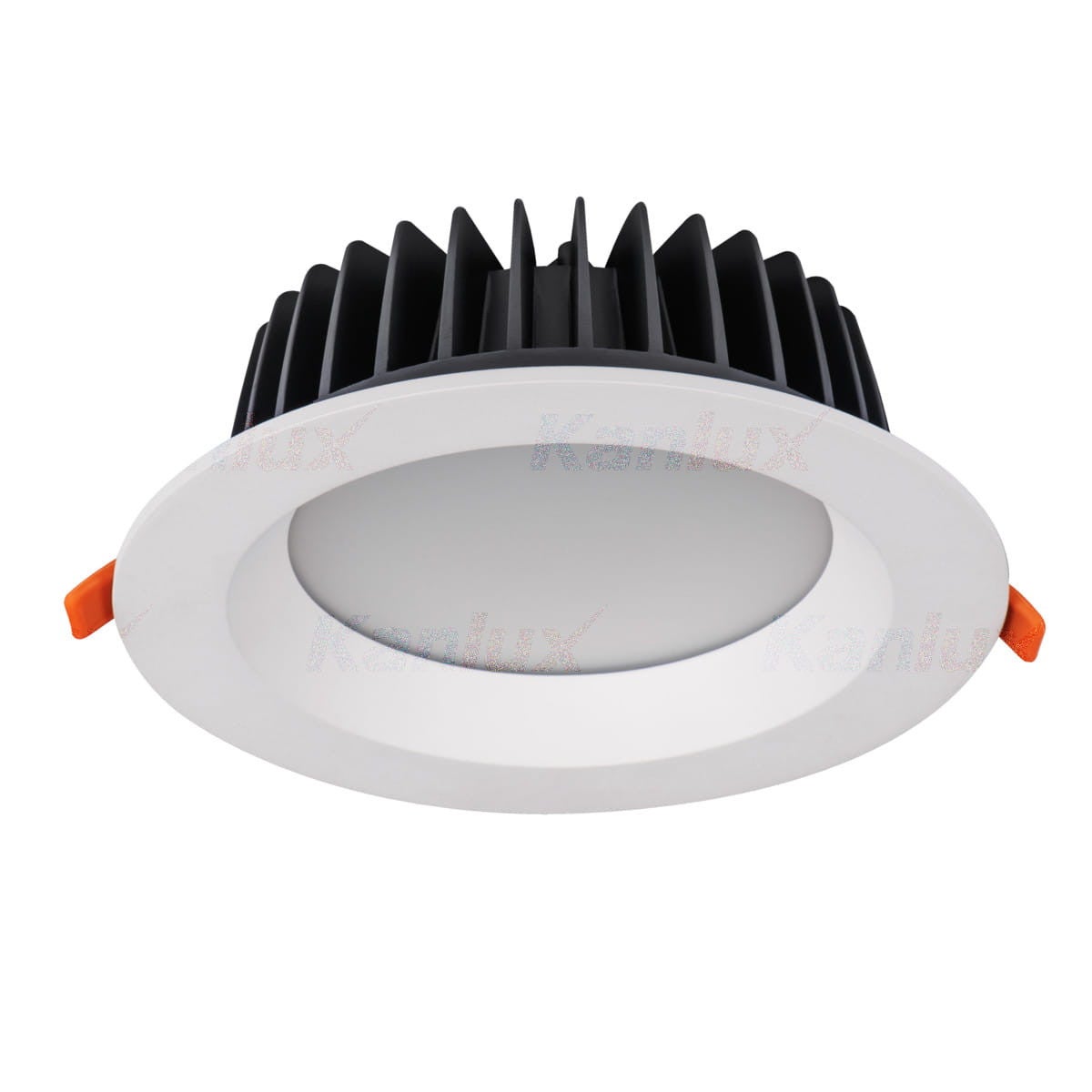 Oprawa stropowa sufitowa wpuszczana Tiberi biała LED 40W 4000K 4200lm wym: 23 x 23 cm okrągła Kanlux
