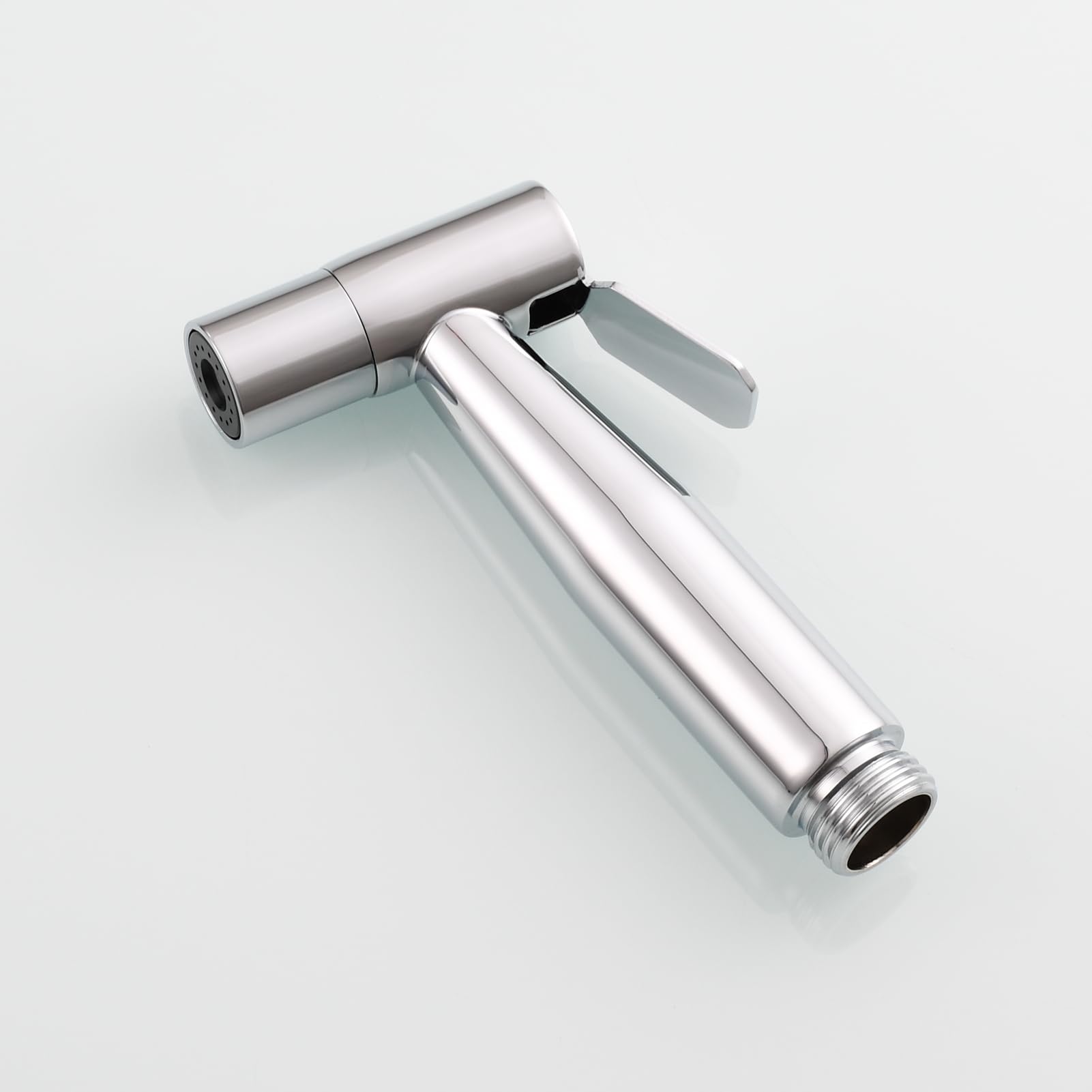 Ensemble de douchette de douche en acier inoxydable avec douchette à eau froide et chaude 1,5 m Doré brossé - 6