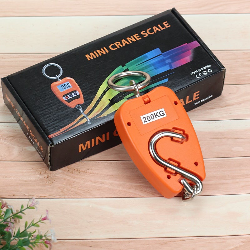Balance Numérique Professionnelle 200kg, Dynamomètre avec Crochet Suspendu, Idéal pour Pesée de Valises et Applications Industrielles - 5