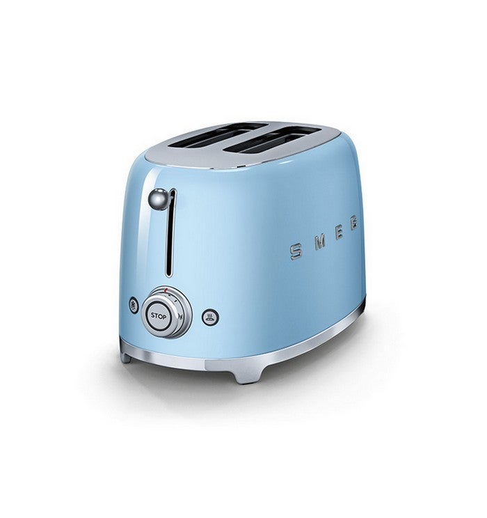 Grille-pain vintage 2 tranches bleu azur TSF01PBEU Smeg - 7