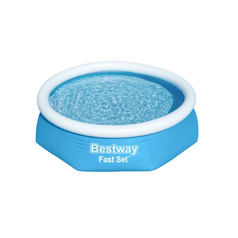 Bestway piscina hinchable adulto aro 244x61 cm jardin
