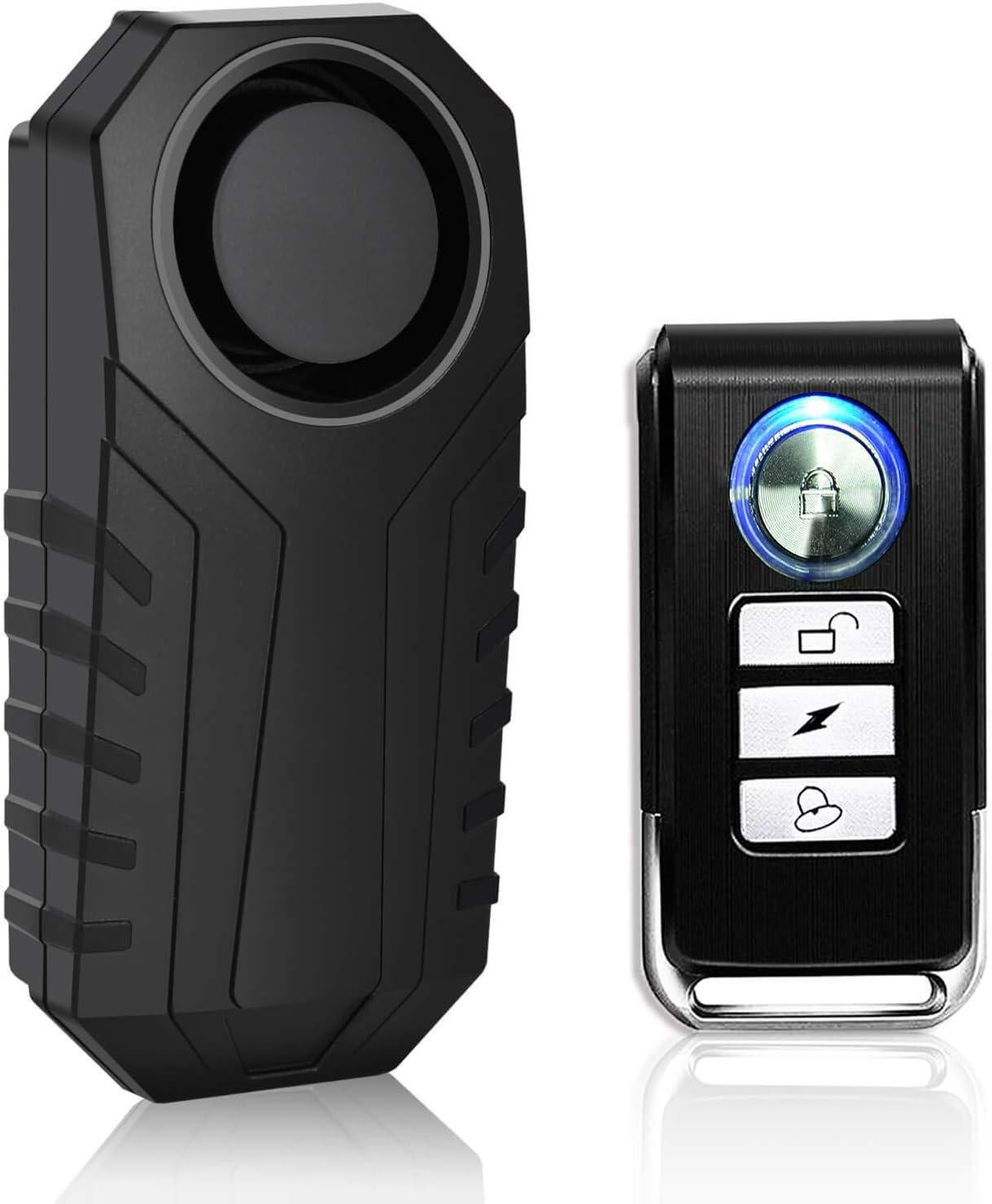 N211111-alarme de vélo avec télécommande Alarme de vélo sans fil IP55
