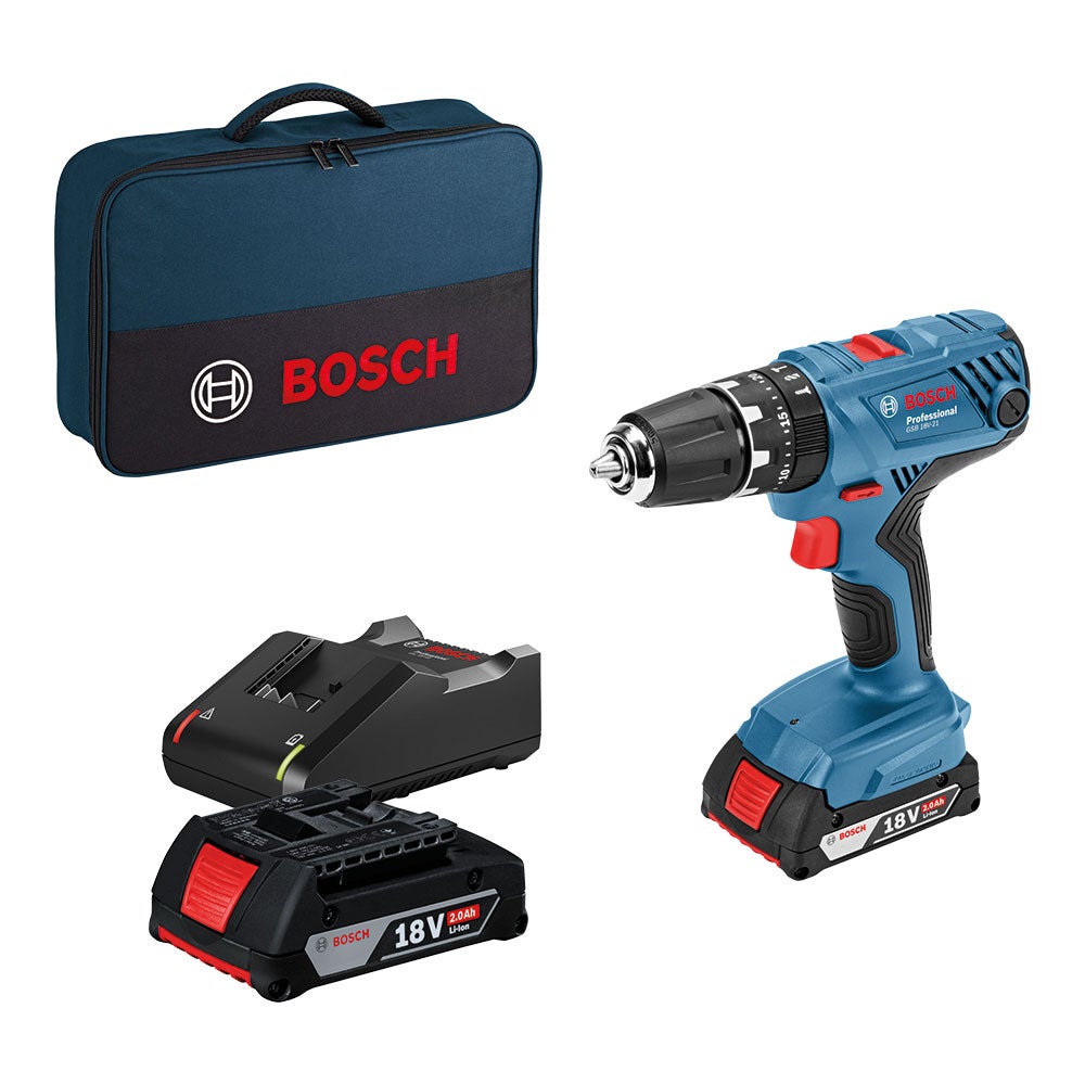BOSCH - Berbequim GSB 18V-21 Prof. 0615990K41 - 3
