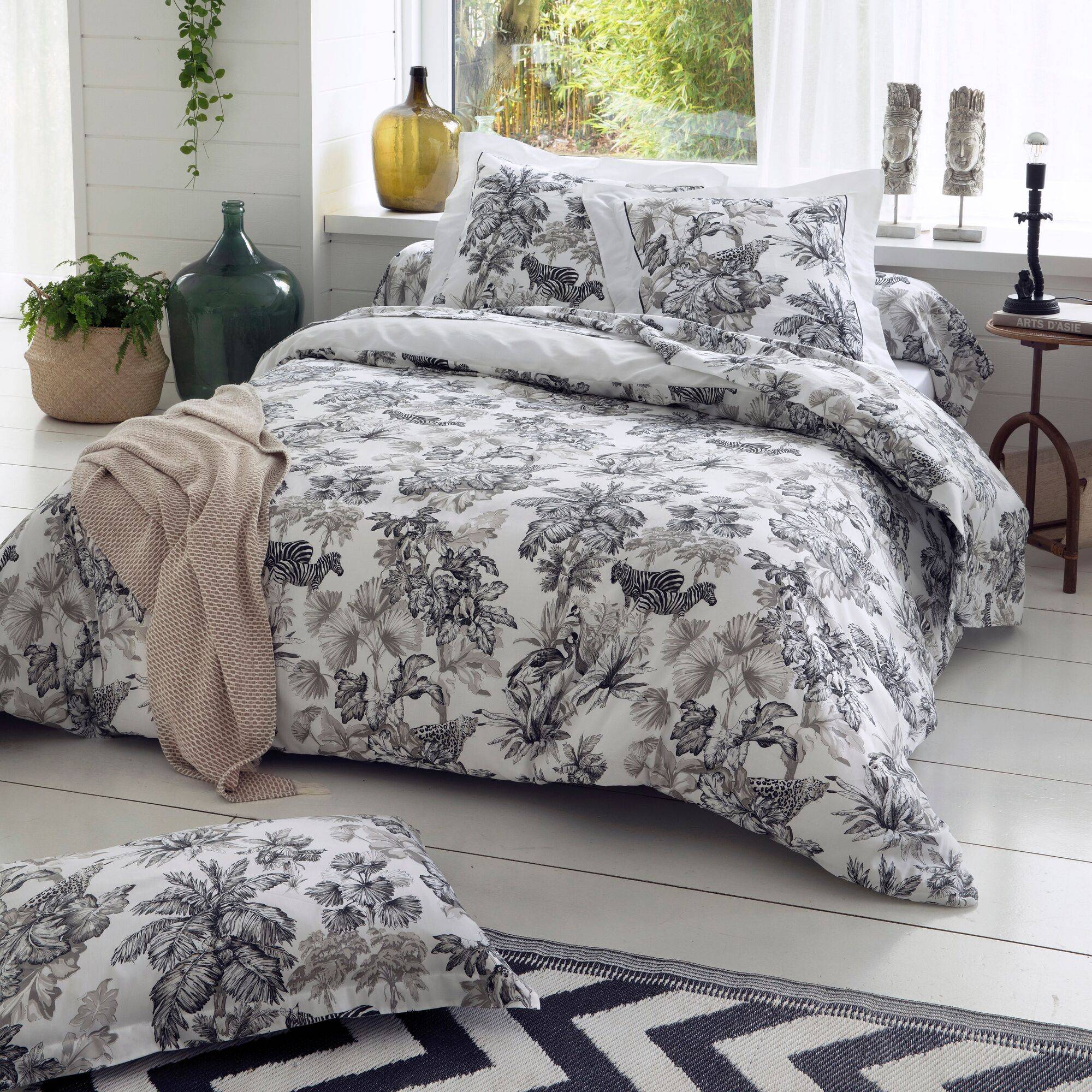 Drap satin Savane TRADILINGE-180 x 290 cm- - 3