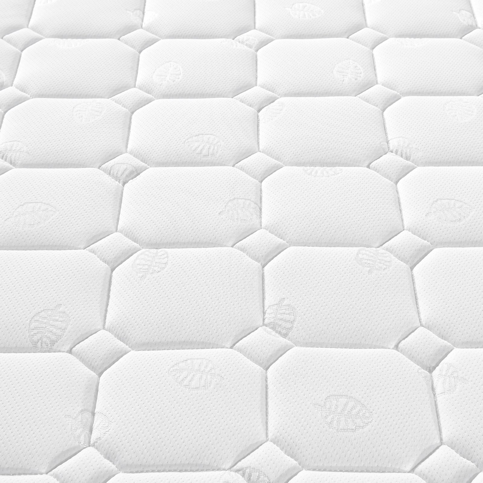 Matelas 160 x 200 cm, hauteur 25 cm, à ressorts ensachés 7 zones, avec tissu doux, Mousse mémoire, dureté H3, respirant - 10