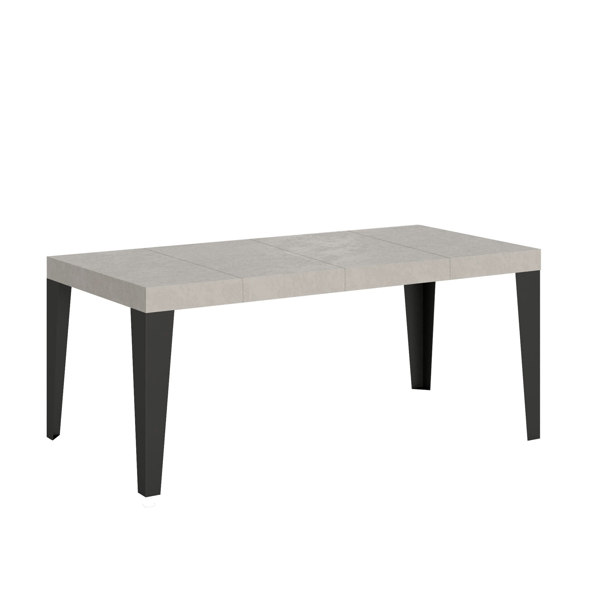 Stół rozkładany 140/400x90 cm Flame Premium nogi kaszmir antracyt