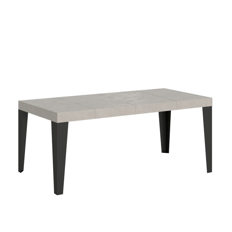 Stół rozkładany 140/400x90 cm Flame Premium nogi kaszmir antracyt