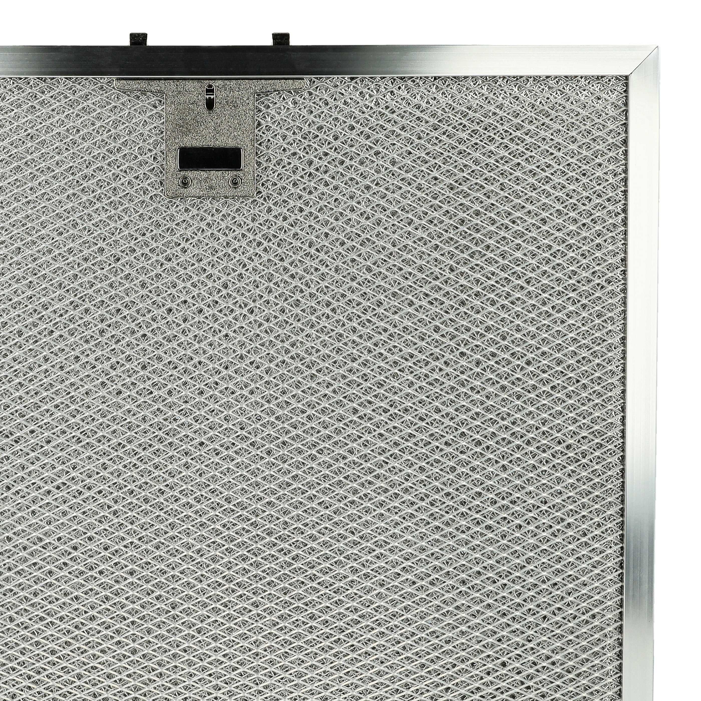 vhbw Filtre anti-graisse compatible avec Alapure MFR032 hotte de cuisine, métal - 5