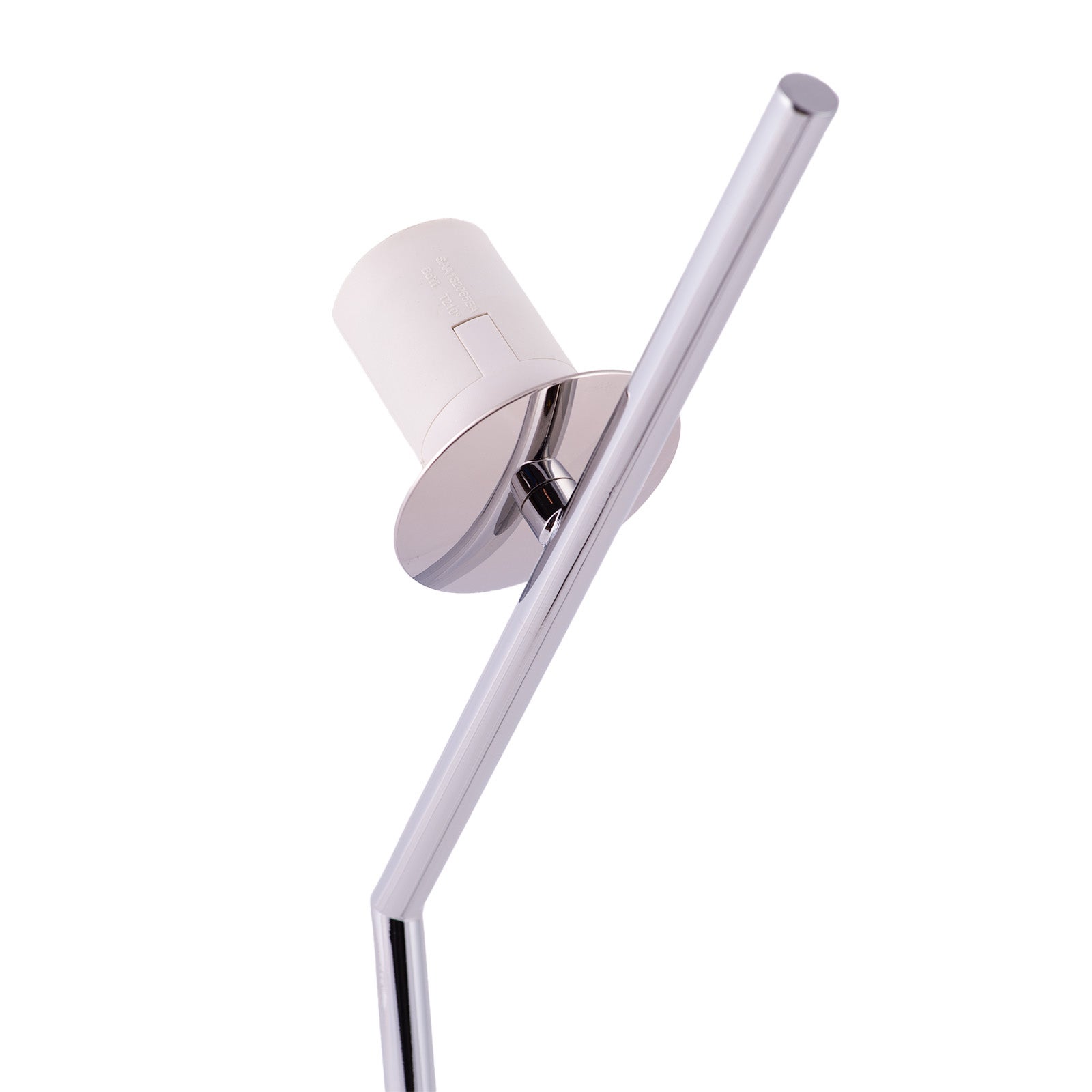 Lampada da Tavolo Sfera in Vetro e Alluminio Argento: Illuminazione Notturna per Camere da Letto e Soggiorni E27 Ø18cm 