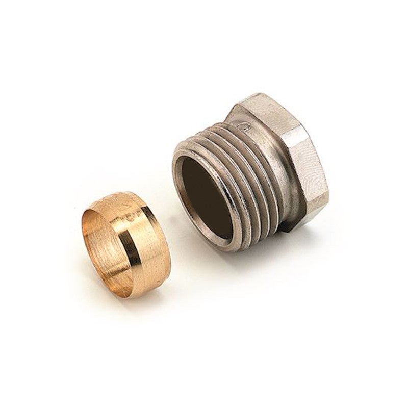 Raccord à compression pour le robinet au tube Comap - 15x1/2 | Leroy Merlin