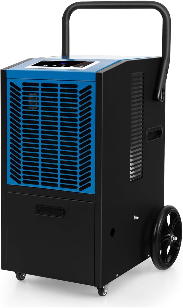 Déshumidificateur d'air 66 L, 355 m³/h, Minuterie 24 H — free download