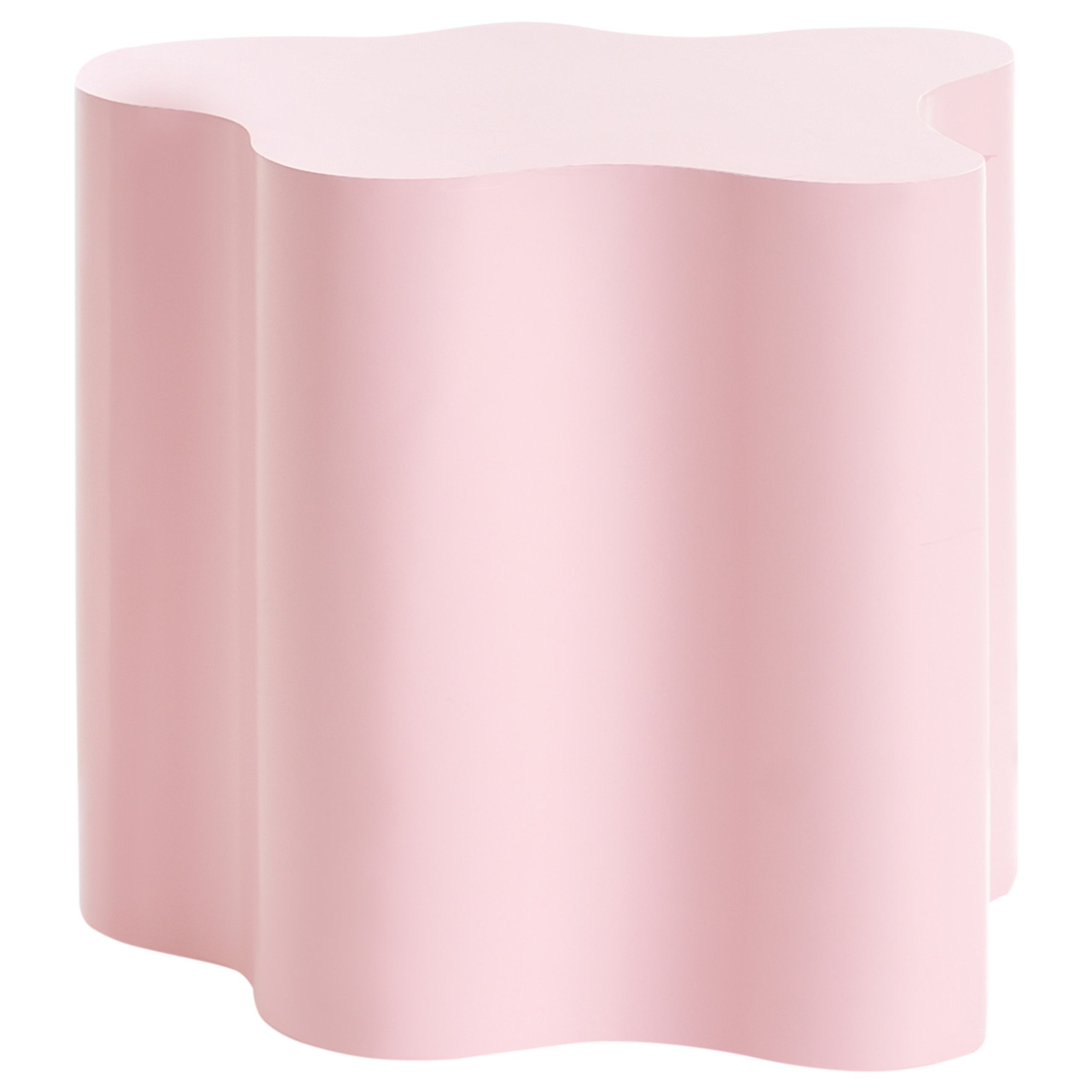 Beliani Mesa Auxiliar Sakami Pastel Rosa , Leroy Merlin