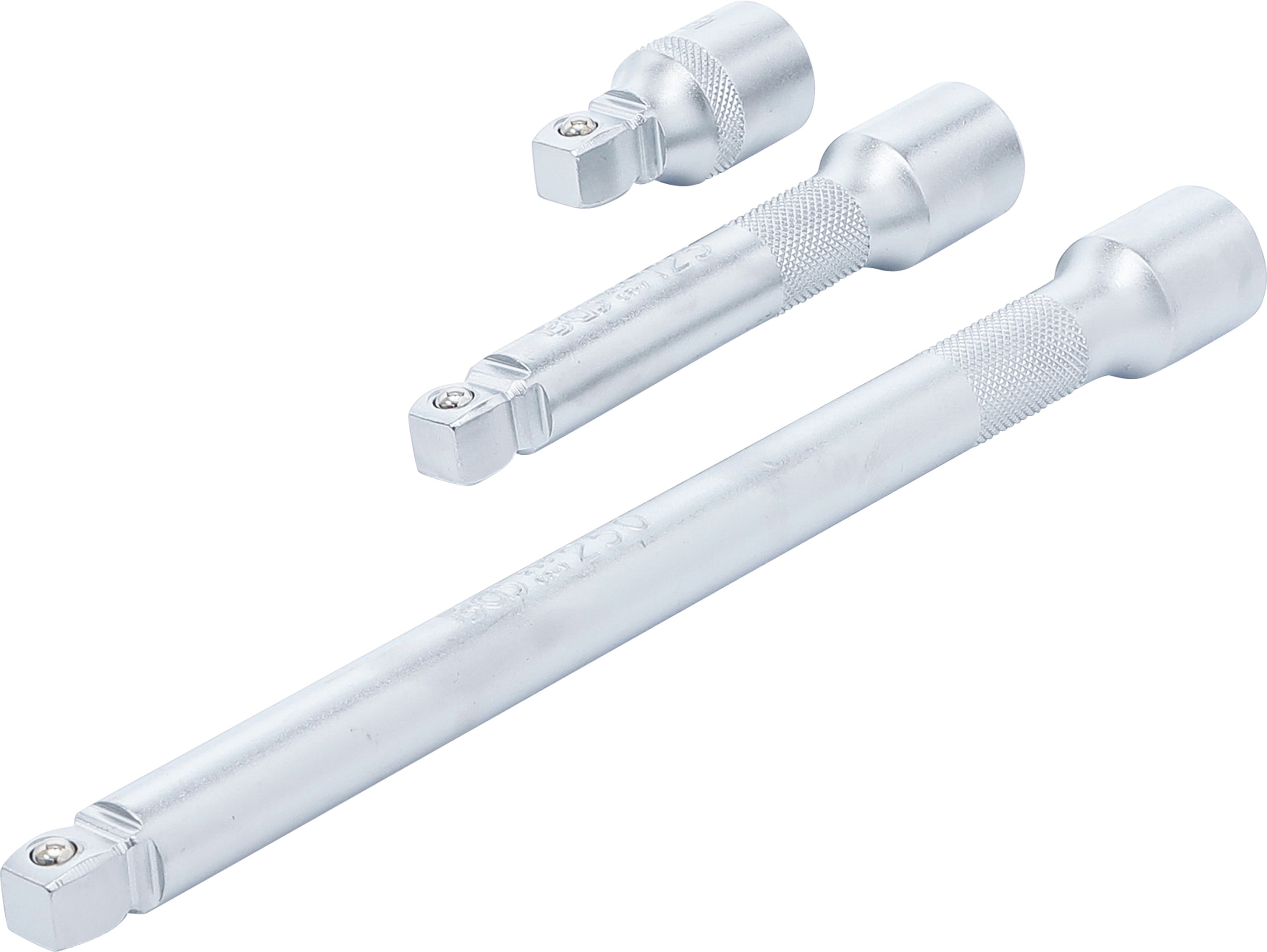 BGS Zestaw przedłużek przegubowych 12,5 mm (1/2") 50 / 125 / 250 mm 3-częściowy - 2240