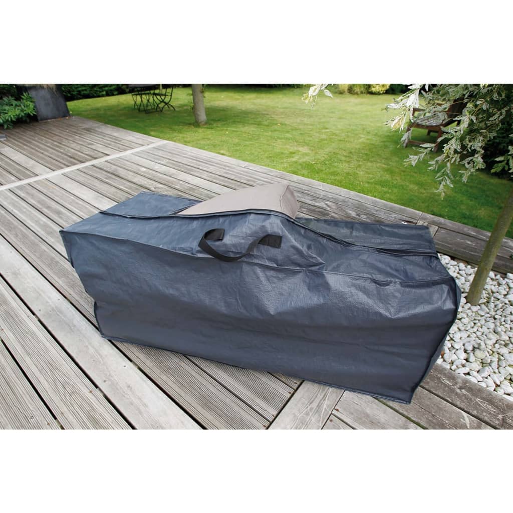 Housse de protection pour coussins d'extérieur 128x57x37 cm Nature - 2