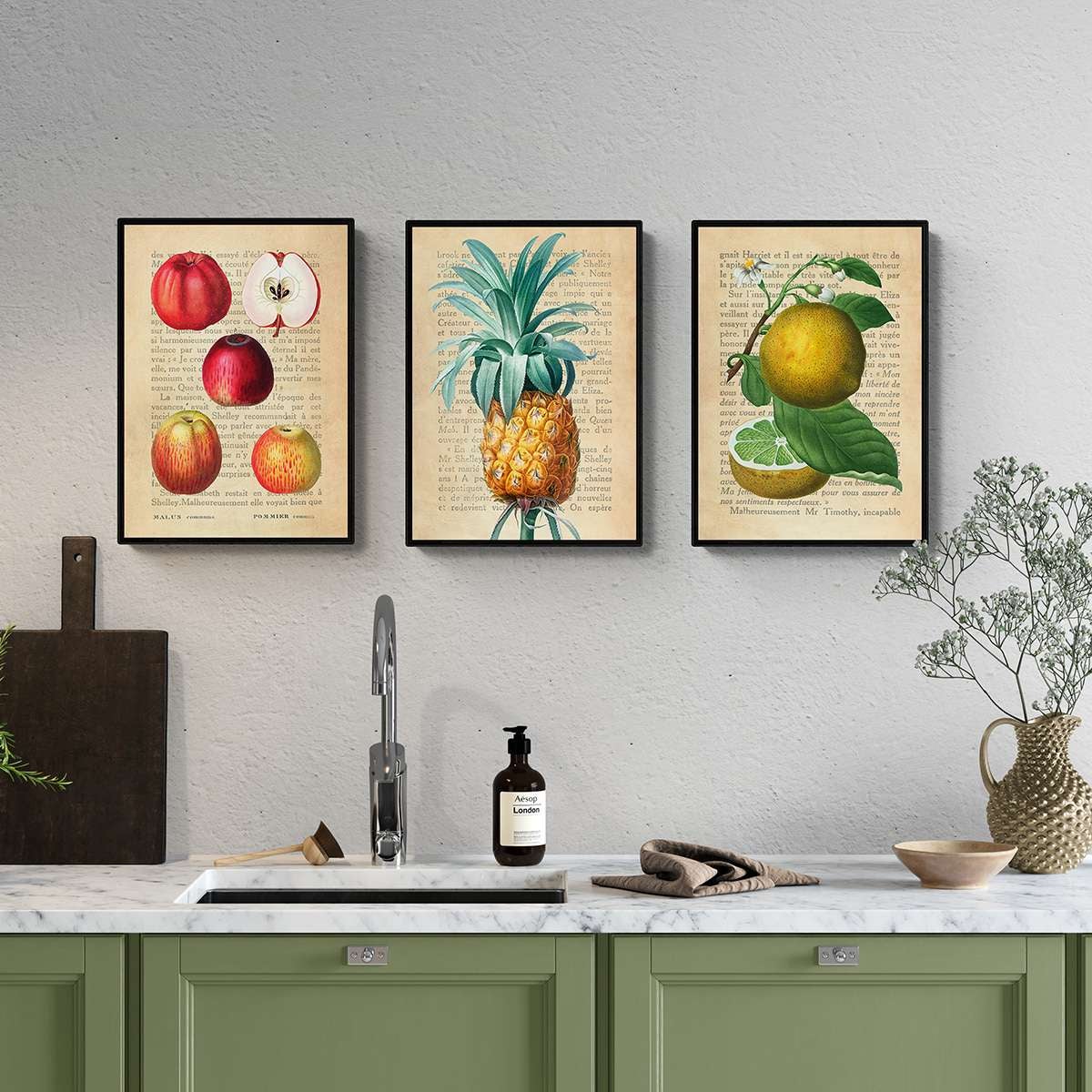ART PRINT CAFE' – Roma In 3 Poster Vintage Da 40x30 Cm, Senza Cornice – Stampa Artistica Di Alta Qualità Per Arredare Casa E Ufficio