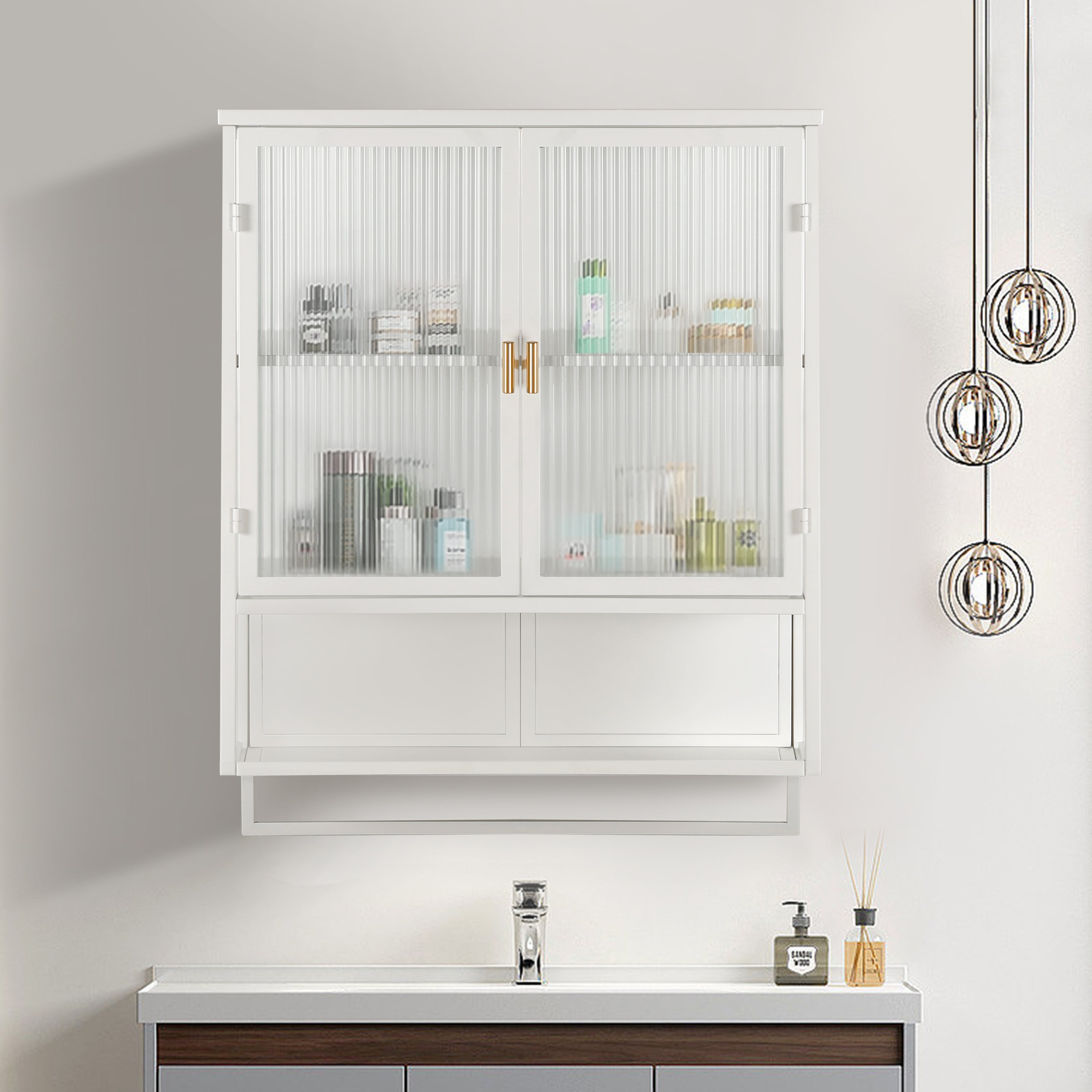 Univivi Organizer Da Porta 6 Ripiani Trasparente - Appendino Sopra Porta Con Ganci Metallici Per Bagno, Camera Da Letto, Ripostiglio - 4