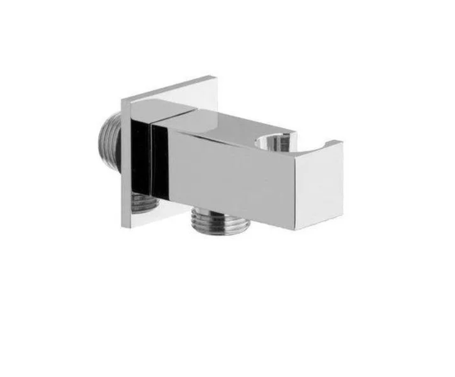 Support intégré avec raccordement à l'eau Paffoni ZSUP032CR - Chromé