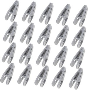 Mollette Per Bucato 60 Pezzi - Super Aderenti In Plastica Resistente Con Molla In Acciaio Antiscivolo