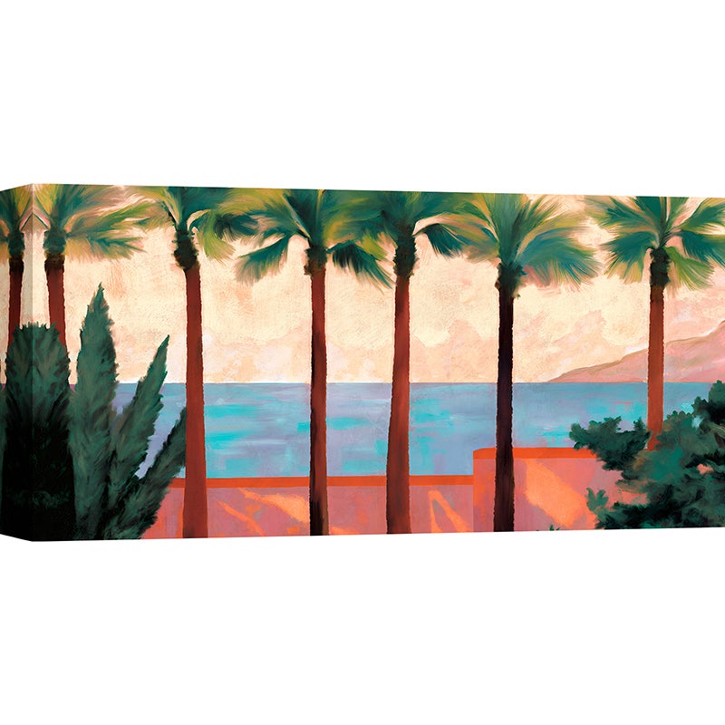 Tableau Sur Toile - Impression Paysage De Mer - 120x60 Cm - Tulup - Neuf
