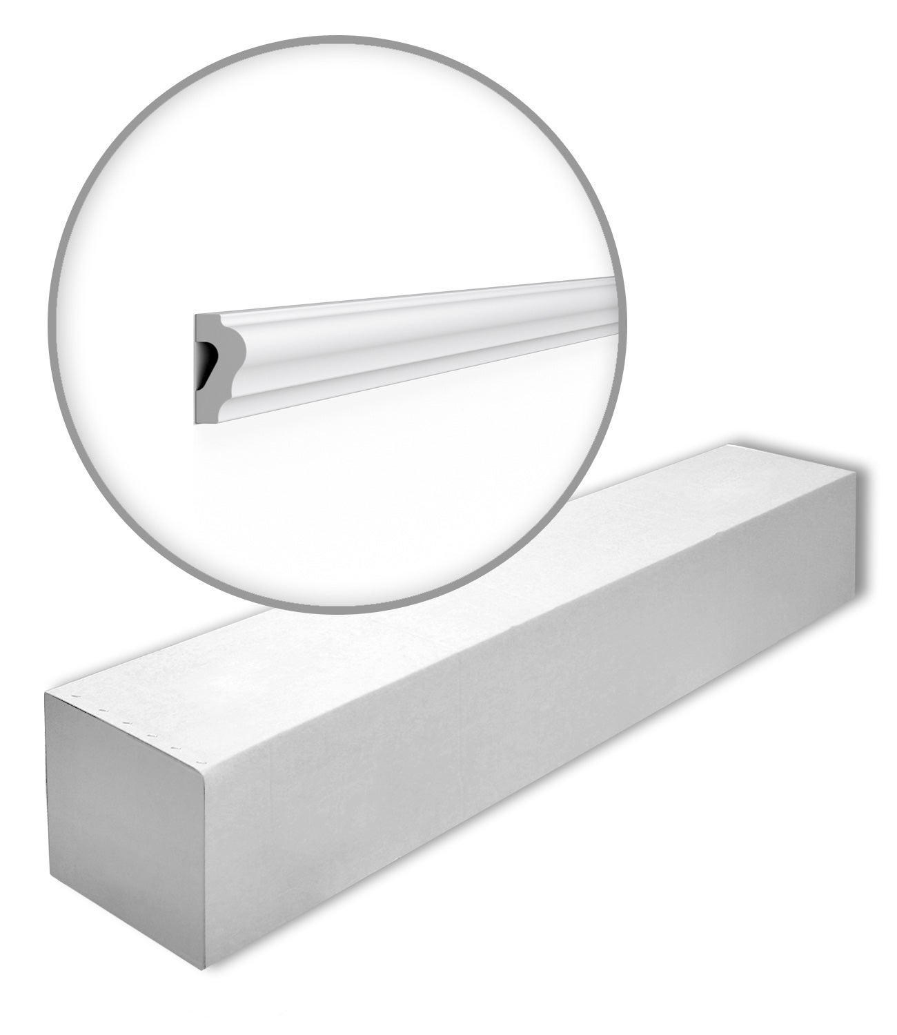 Moldura para pared nmc wl2-box wallstyl 1 caja 36 piezas 72 m