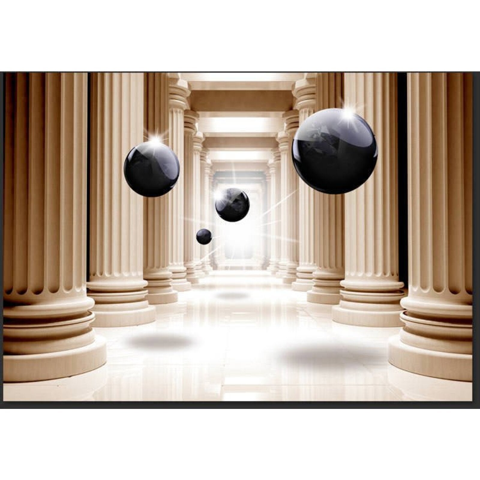 Papier peint colonnes de justice - 250 x 175 cm - 2