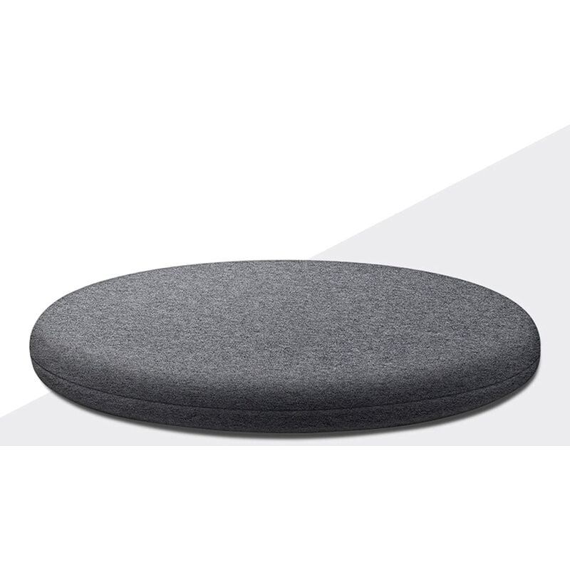 Poduszka na krzesło okrągła Galette Chaise Ronde podkładki krzesła dzianina z tkaniny bawełnianej wygodna oddychająca uniwersalna wszystkie pory roku