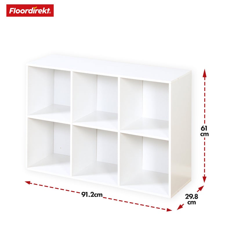 Bibliothèque, étagère de rangement, rangement polyvalent 29 x 91 x 61 cm - 2