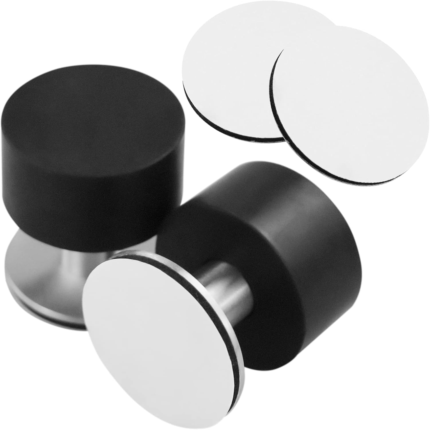 Lot 8 Butées Rail Auvent Cylindriques Ruimou Acier Inoxydable 8x25mm - Accessoires Camping-Car Bateau