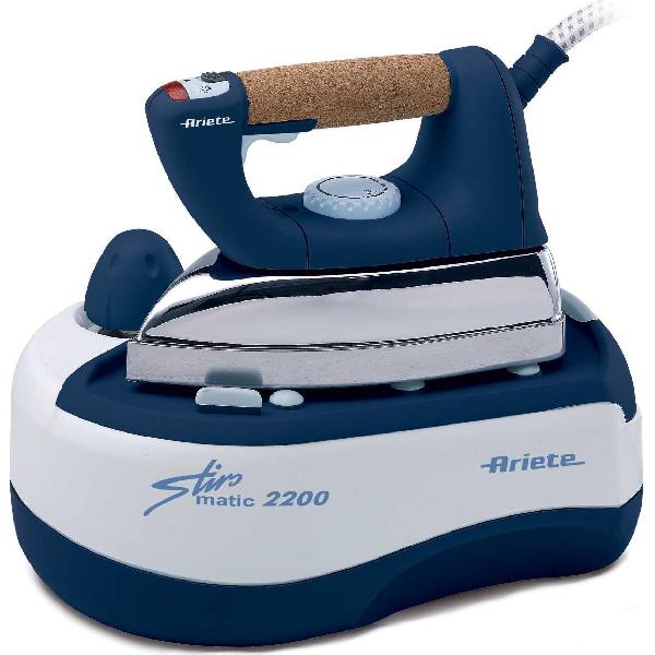 Ariete 6257 2100 W Suela De Acero Inoxidable Azul Acero Inoxidable, Leroy Merlin