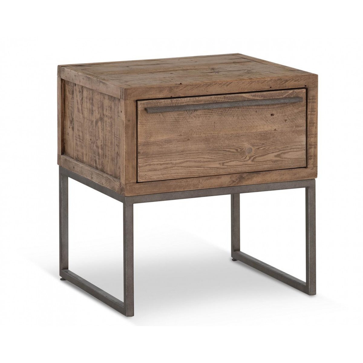 Table De Chevet Miniature En Bois Pour Maison De Poupée - Meuble Avec Tiroir - Décoration Vintage 5,6x5,5x5,6 Cm