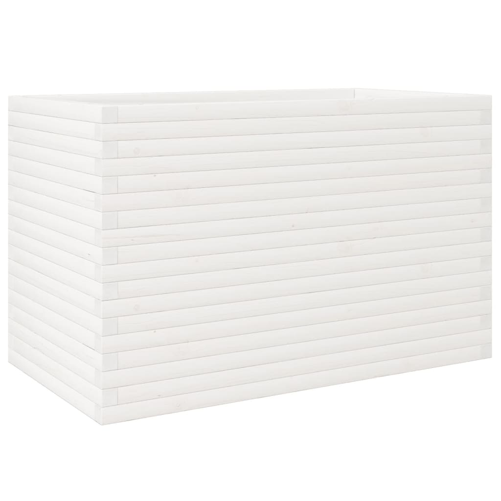 Vase amphore en métal Blanc design moderne H 36 cm - Jardiland