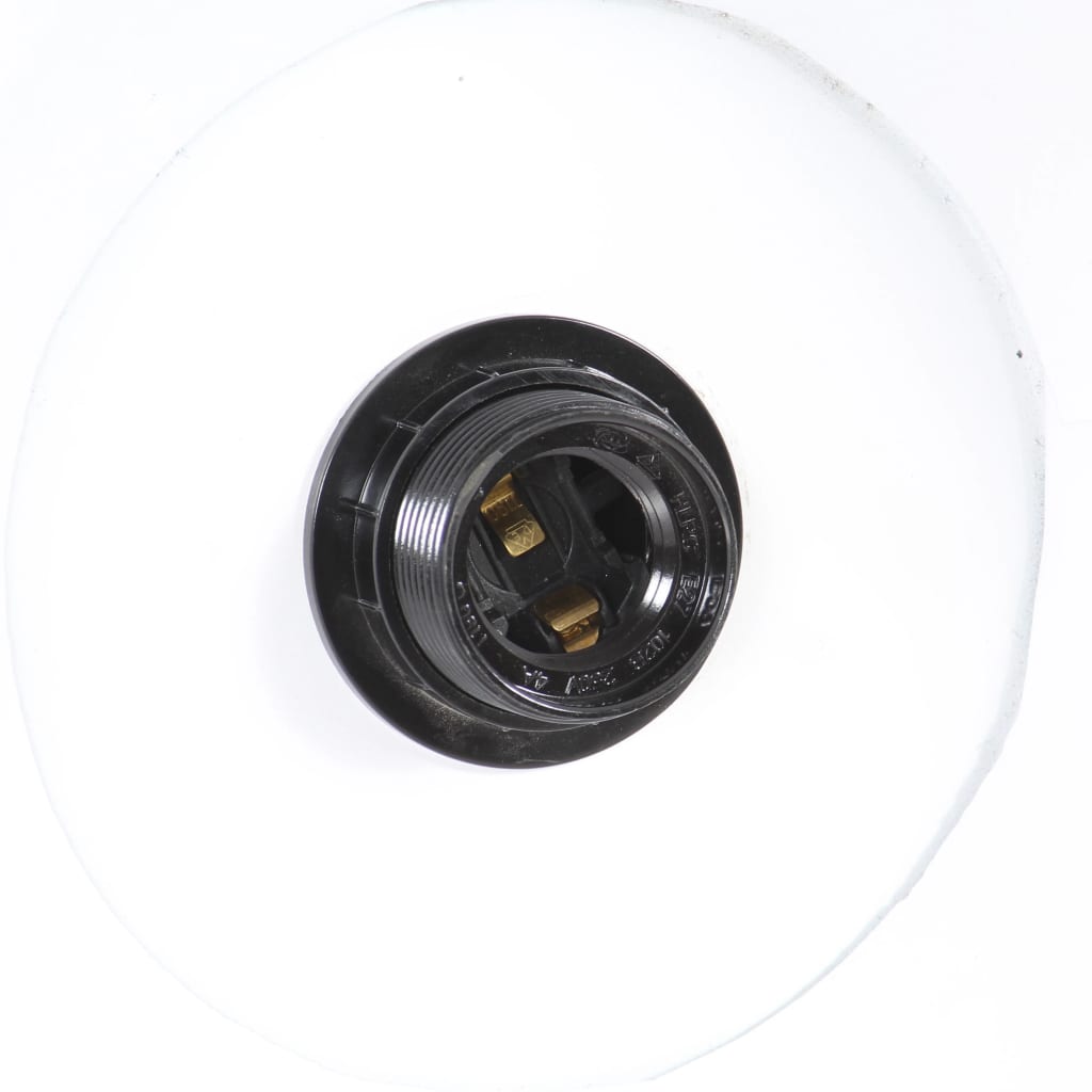 Lampe suspendue industrielle 25 W Blanc 109 cm E27 vidaXL - 9