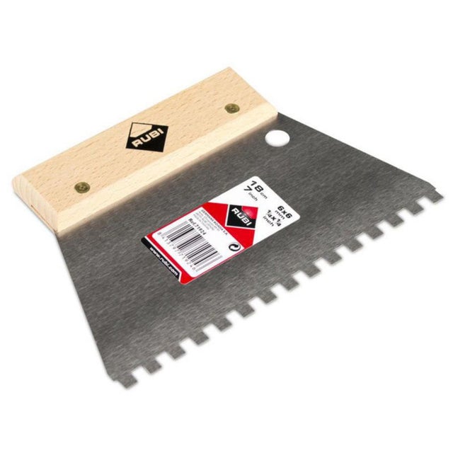 Peigne manche bois RUBI - 8 x 8 mm