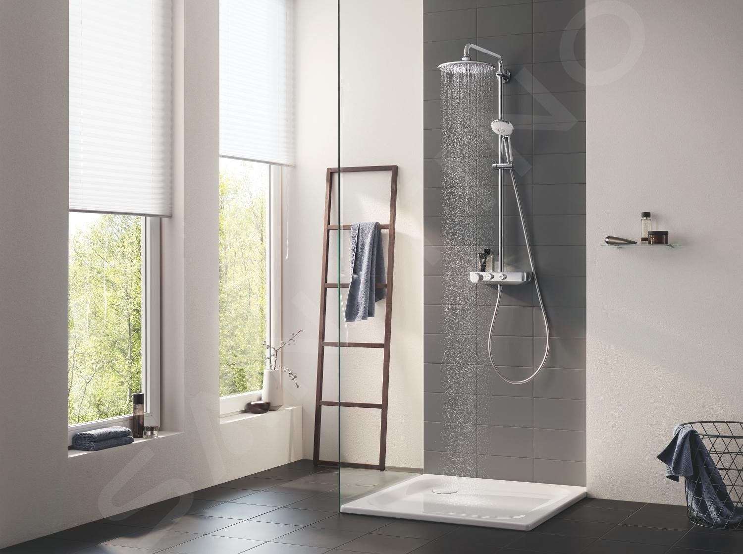GROHE Colonne de douche thermostatique Euphoria Smartcontrol System 260 Mono - 10