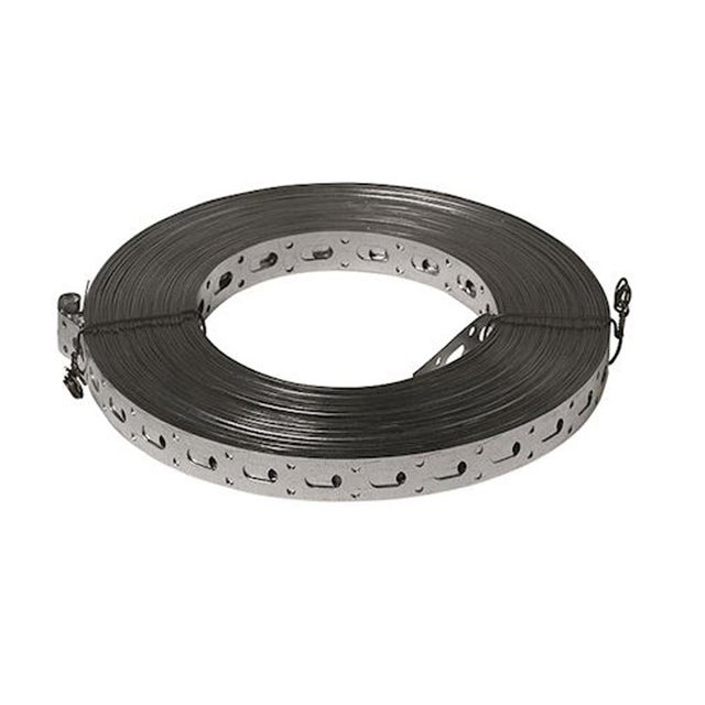 Feuillard perforé long. 25m - 0,6 x 17 mm - 11090049 ALDES - 11090049