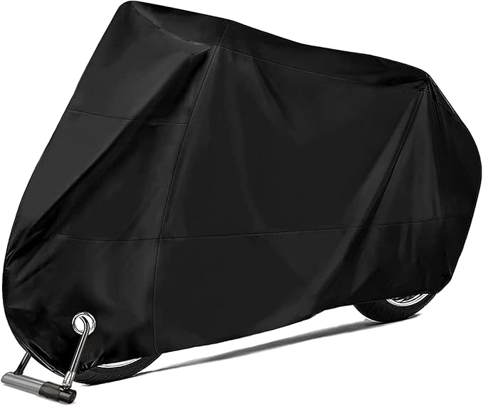 Pokrowiec ochronny na motocykl, rower, skuter - 245 x 105 x 125 cm, wodoodporny pokrowiec ochronny na motocykl, zewnętrzny, Oxford
