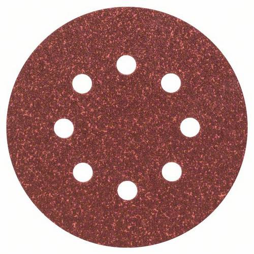 Bosch 2607019492 25 Fogli Abrasivi Roto-orbitale, Grana 60, 125 mm