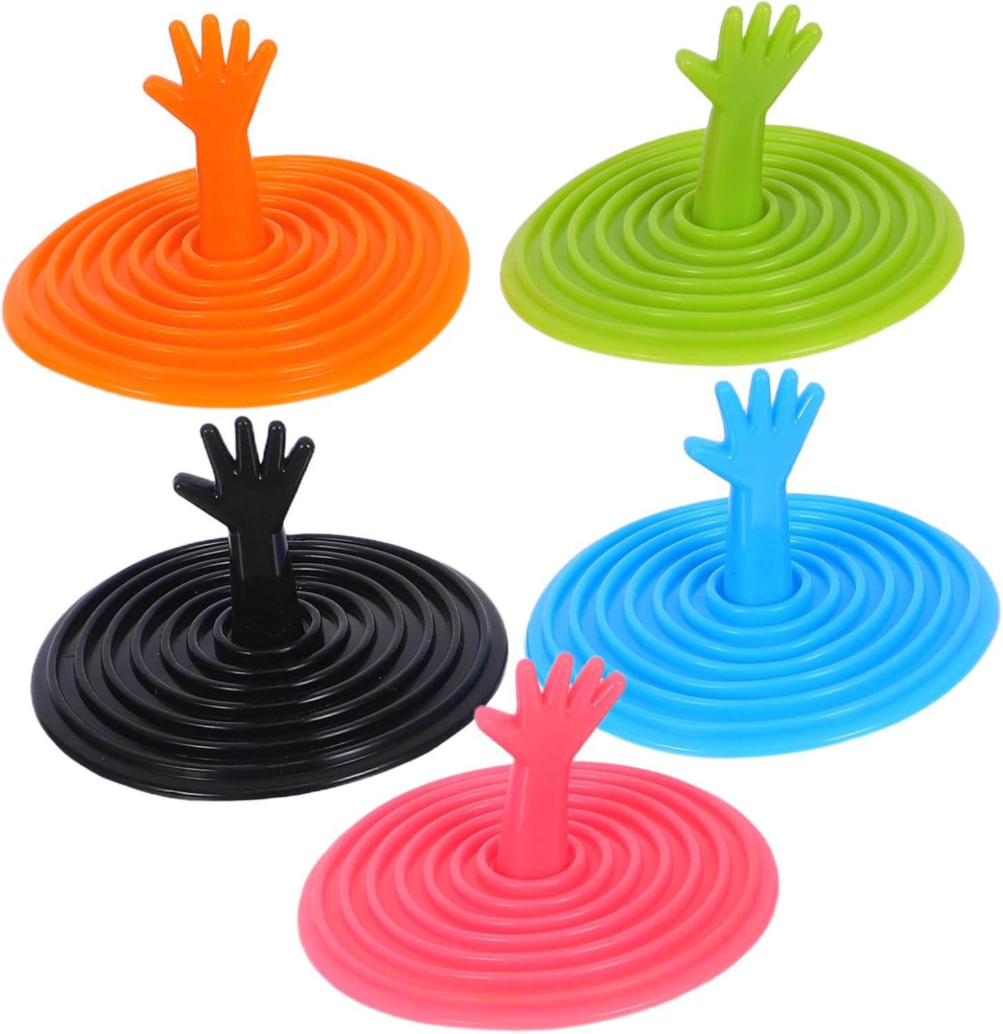 Tappo Di Scarico Con Valvola Di Ritiro In Silicone, Accessorio Per Lavandino, Scarico Lavabo - Foto 4