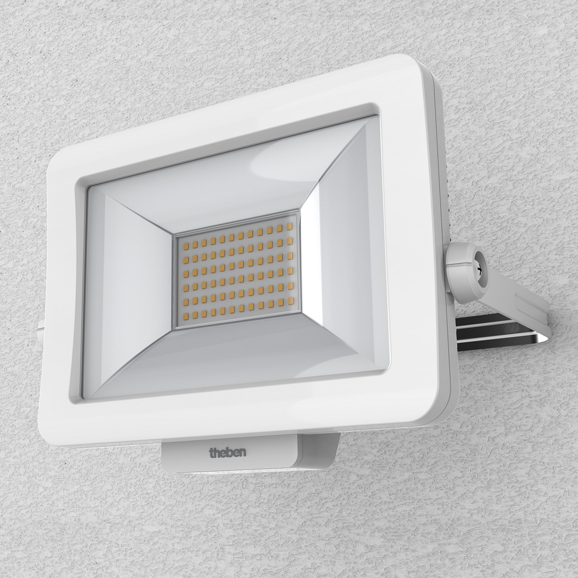 Theben 1020694 theLeda B30L W WH Reflektor LED 30 W, obrotowy 360°, 3000 K, ciepła biel - 7