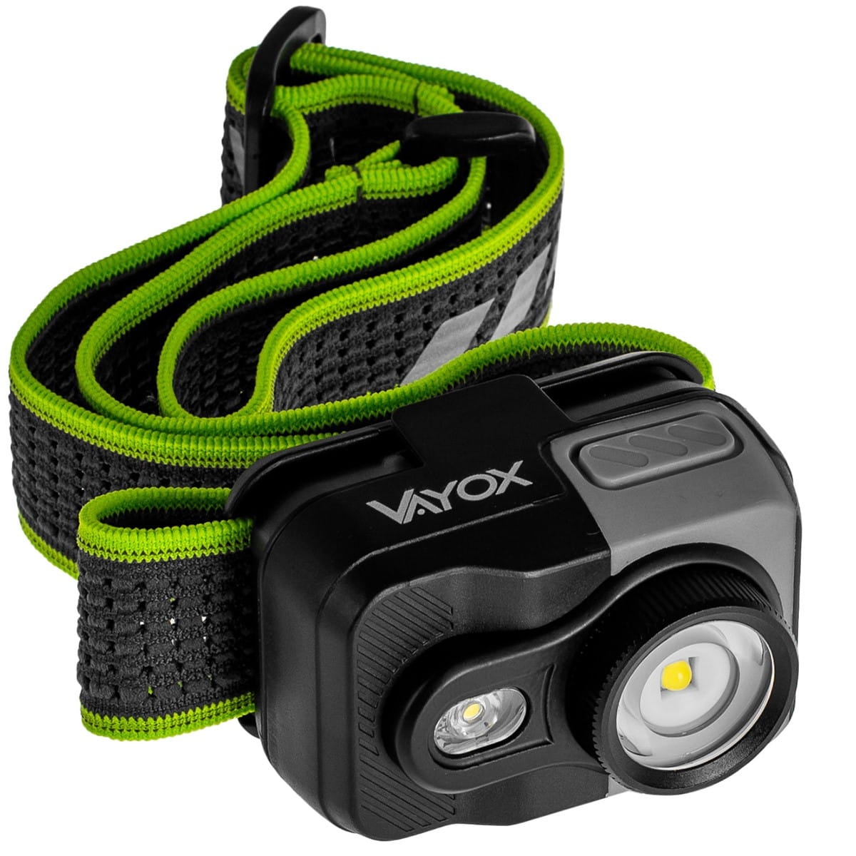 Latarka czołowa Vayox VA0196 hybrydowe zasilanie 800lm Pro Series