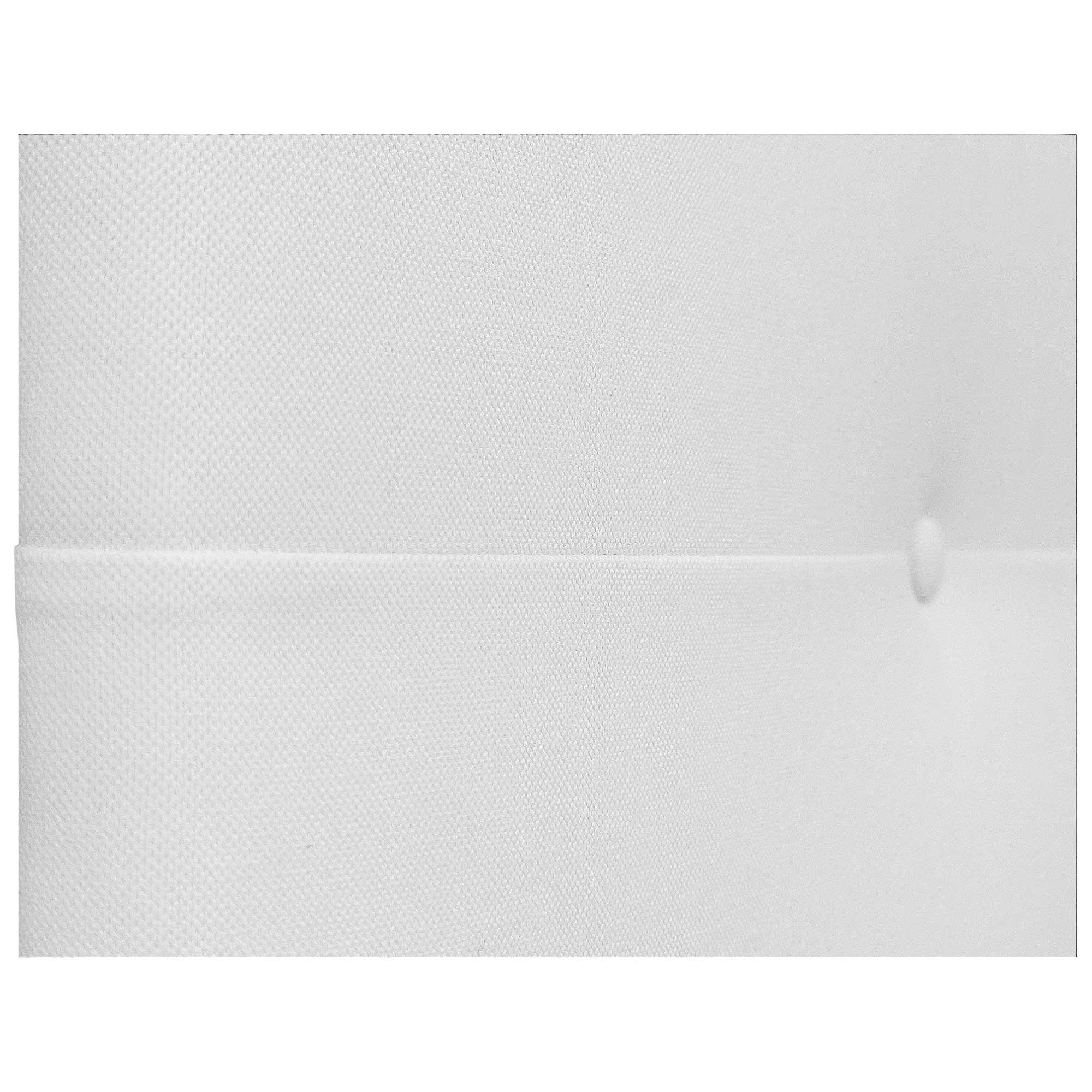 DHOME Cabecero de Tela AQUALINE Pro cabeceros Cabezal tapizado Cama Lujo (Blanco, 105cm) - 2