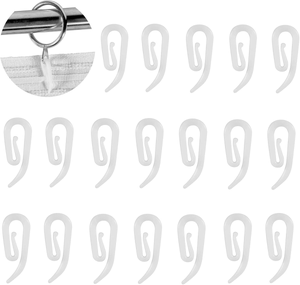 Lntyq 30 Pièces Anneaux De Rideau Avec Pince, Antirouille Anneaux Rideaux En Acier Inoxydble Crochets De Rideau En Metal Anneau De Tringle A Rideau Pour Rideaux De Douche Et De Fenetre Noir 87457380 Lntyq 30 Pièces Anneaux De Rideau Avec Pince, Antirouille Anneaux Rideaux En Acier Inoxydble Crochets De Rideau En Metal Anneau De Tringle A Rideau Pour Rideaux De Douche Et De Fenetre Noir 87457380