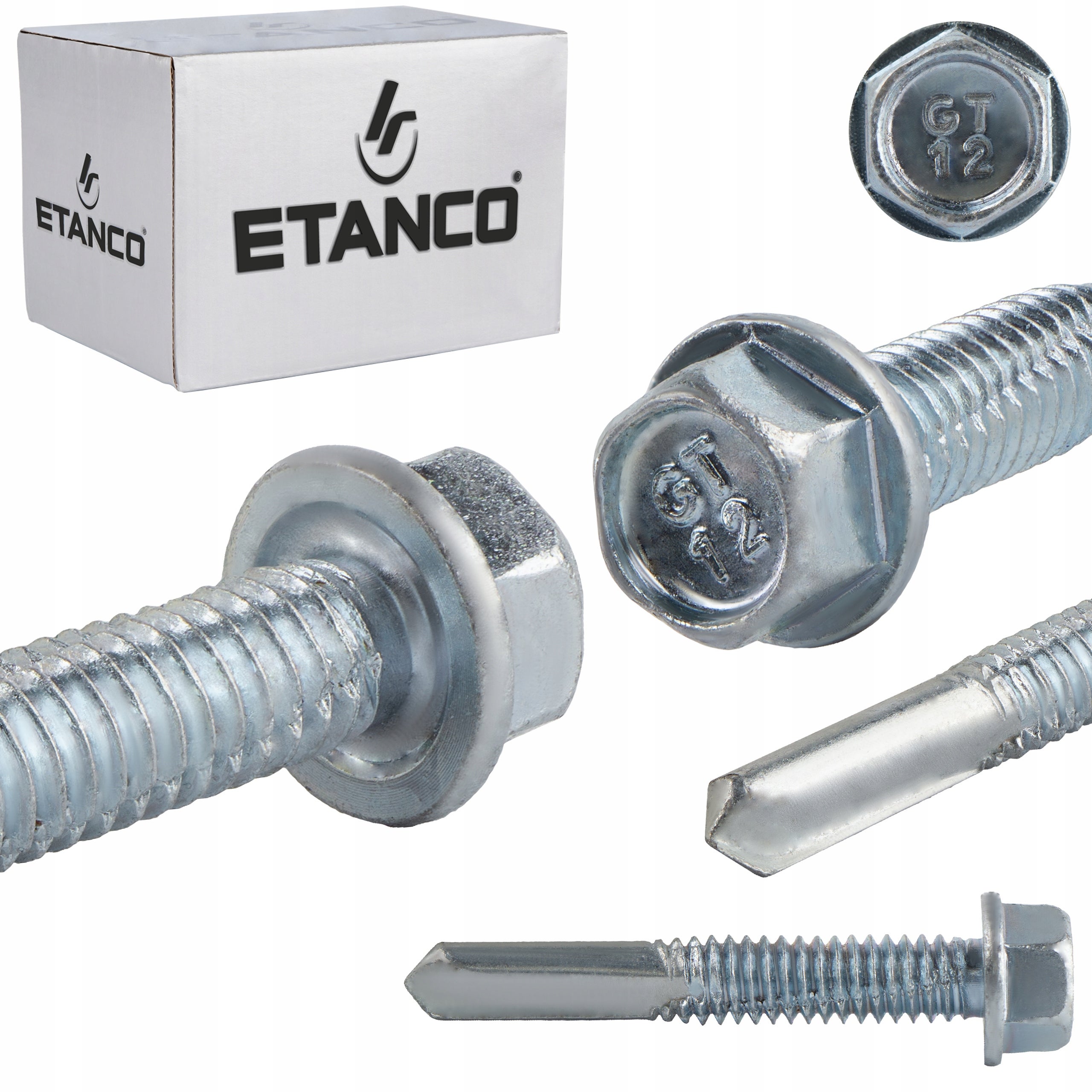 Wkręty samowiercące do metalu Etanco GT12 5,5x35 mm ocynk 500szt