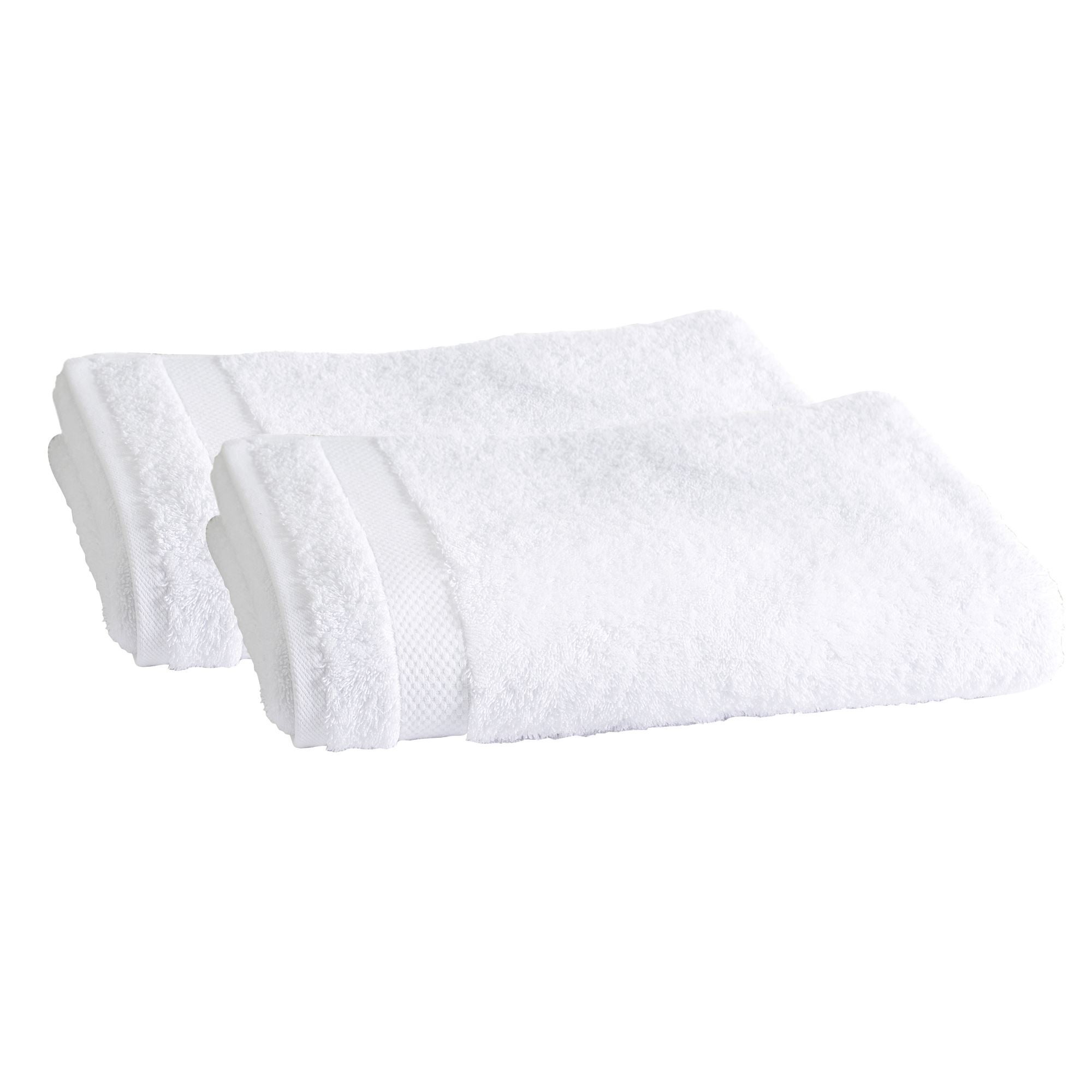 Caleffi Lot Serviettes De Bain 2 Pièces 100% Coton Éponge - Serviette Toilette 50x100 Cm + Serviette Visage 40x60 Cm