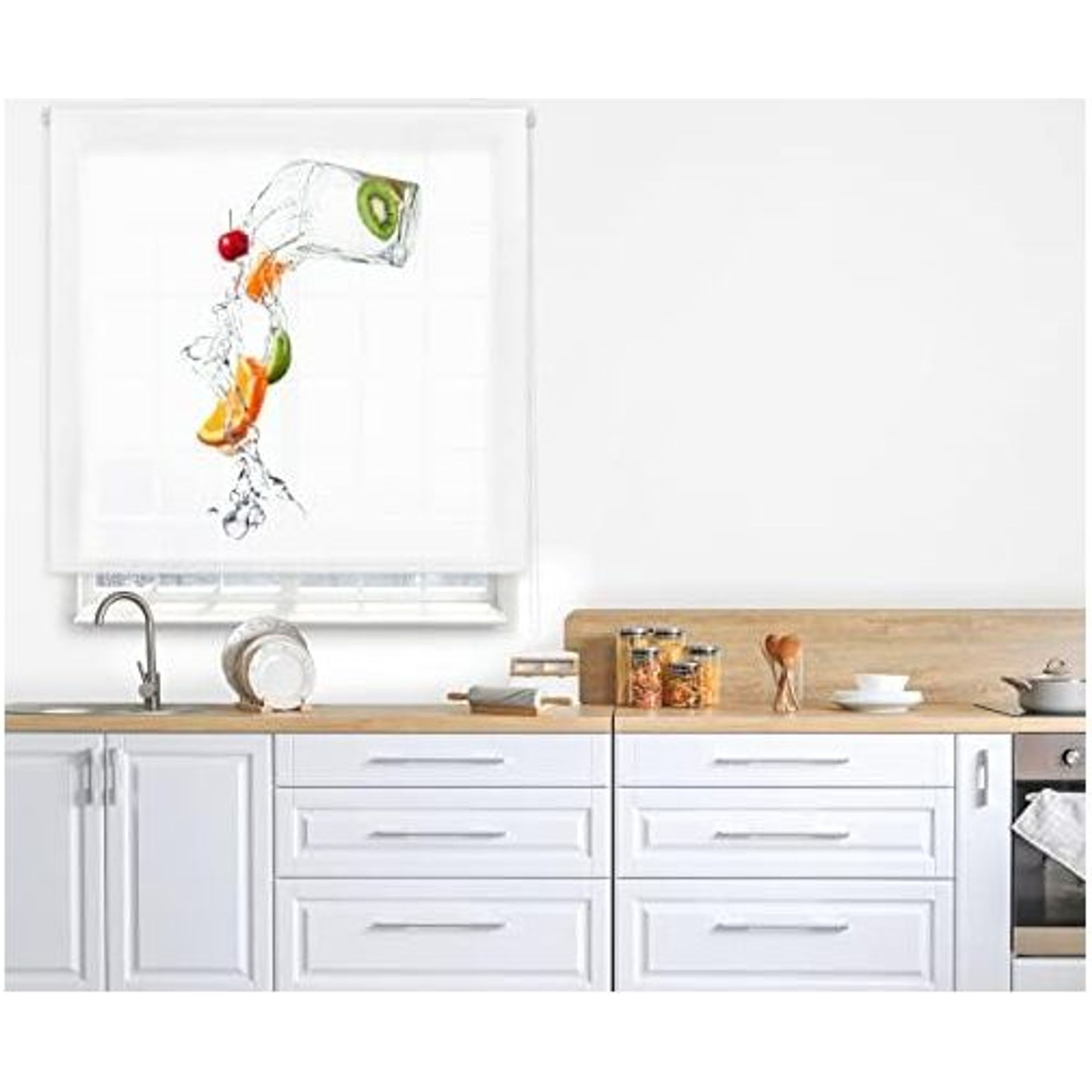 ECOMMERC3 | Tenda a rullo traslucida misura 90x180 - Tenda in tessuto misura 87x175 - 2